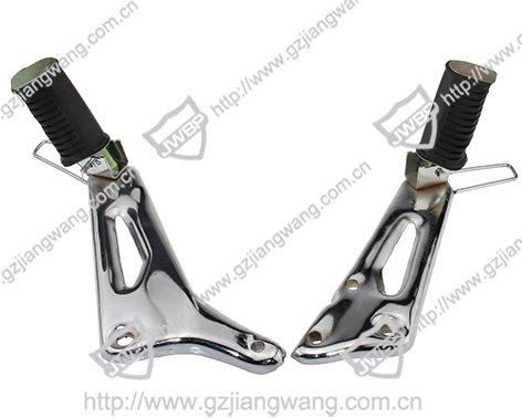 Motorcycle Footrest Assy  DY100 Iron